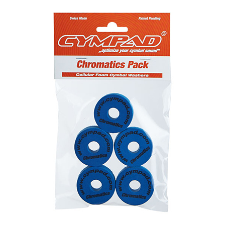 Cympad Chromatics Cymbal Pad in Blue (5pk) - 40x15mm