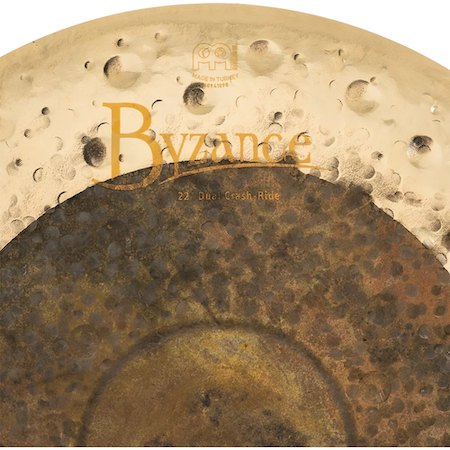 Meinl Byzance 22" Dual Crash Ride - B22DUCR