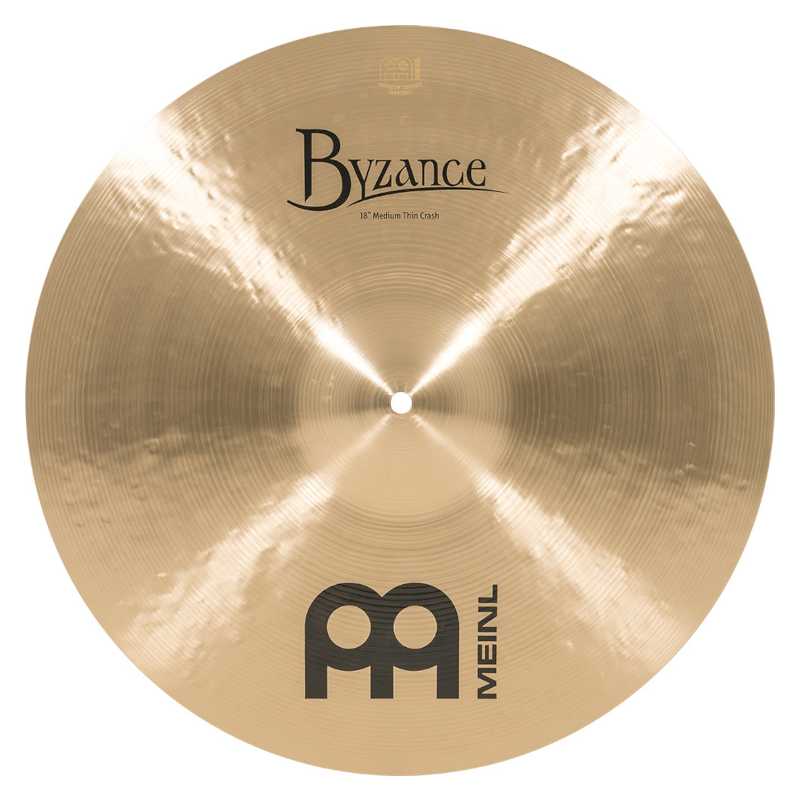 Meinl Byzance Traditional 18 Medium Thin Crash B18MTC 1