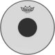 Remo Controlled Sound Smooth White Black Dot Drum Head