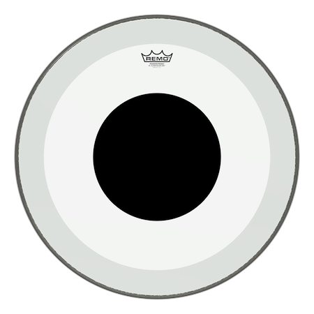 Remo Powerstroke 3 Clear Black Dot Bass Drum Head