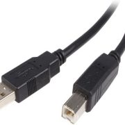 3M USB2 M-M A Plug To B Plug Cable in Black