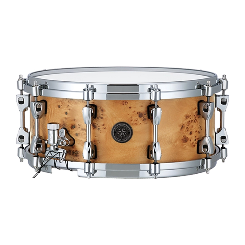 Tama Starphonic 14" x 6" Maple Snare Drum in Satin Mappa Burl - PMM146-STM
