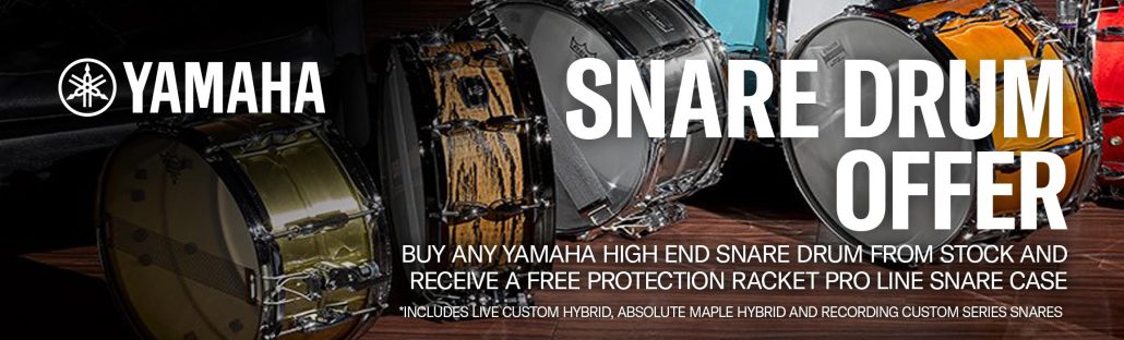 Yamaha FREE PR SNARE CASE Banner