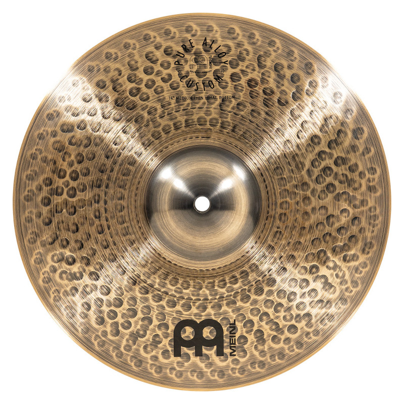 Meinl Pure Alloy Custom 14 Medium Thin Hi Hats PAC14MTH 4