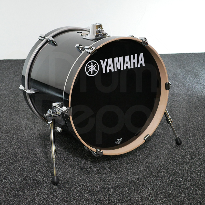 Yamaha Stage Custom Birch 18" x 15" Bass Drum in Raven Black
