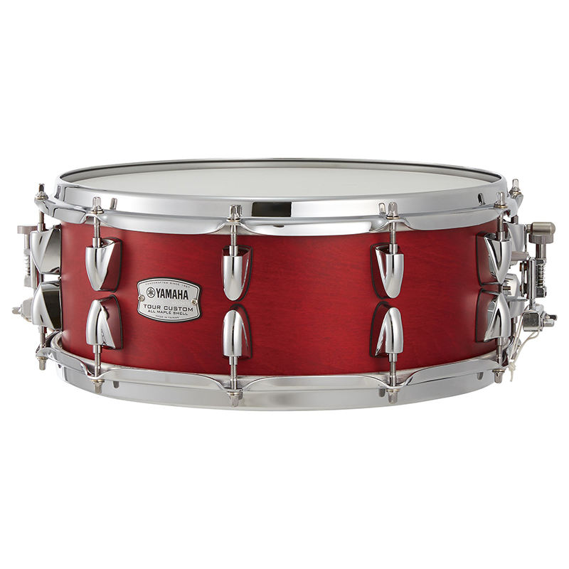 Yamaha Tour Custom 14" x 5.5" Snare Drum in Candy Apple Satin - TMS1455CAS