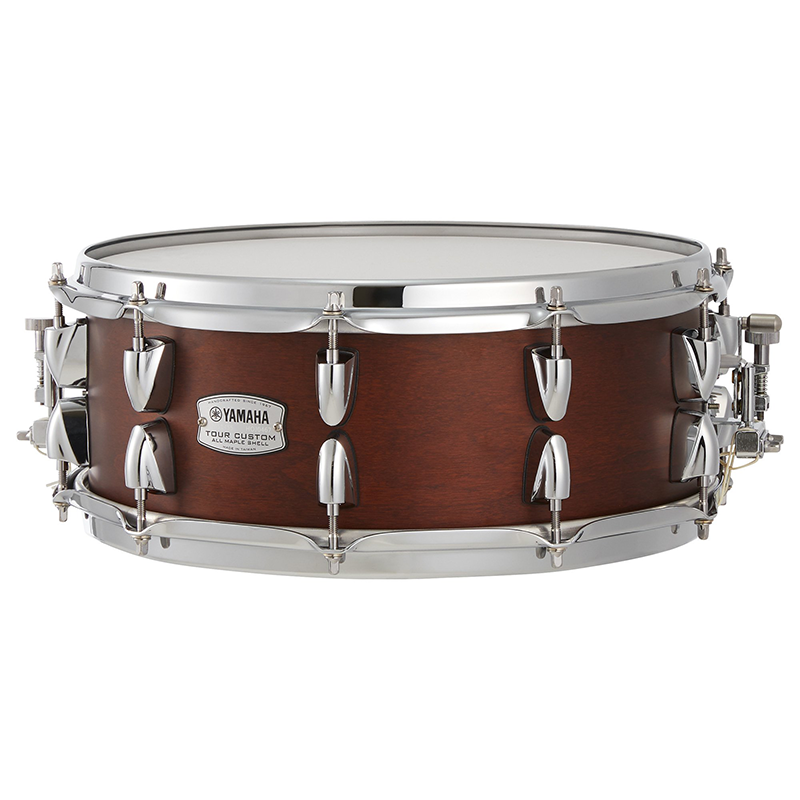 Yamaha Tour Custom 14" x 5.5" Snare Drum in Chocolate Satin - TMS1455CHS