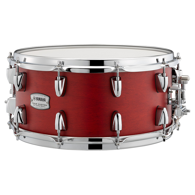 Yamaha Tour Custom 14" x 6.5" Snare Drum in Candy Apple Satin - TMS1465CAS