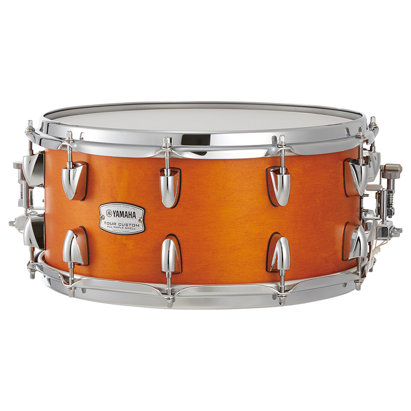 Yamaha Tour Custom 14" x 6.5" Snare Drum in Caramel Satin - TMS1465CRS