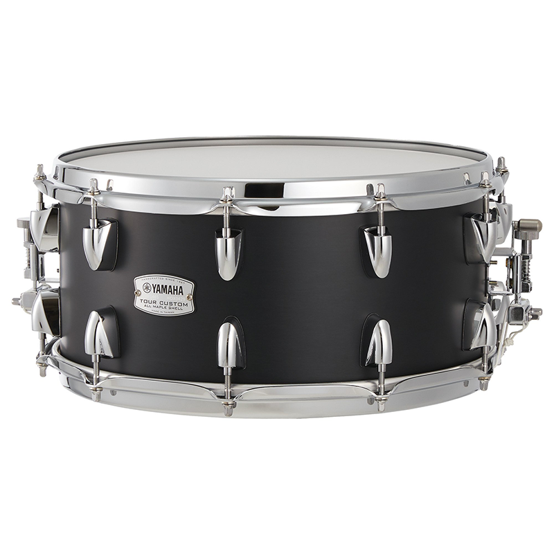 Yamaha Tour Custom 14" x 6.5" Snare Drum in Licorice Satin - TMS1465LCS