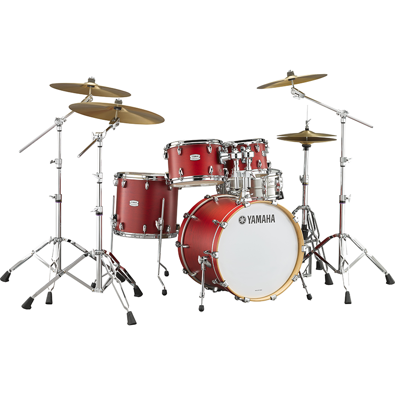 Yamaha Tour Custom 22" (4pc) Shell Pack in Candy Apple Satin