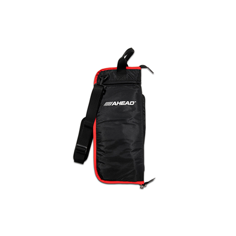 Ahead Stick Bag in Black with Red Trim - SB4