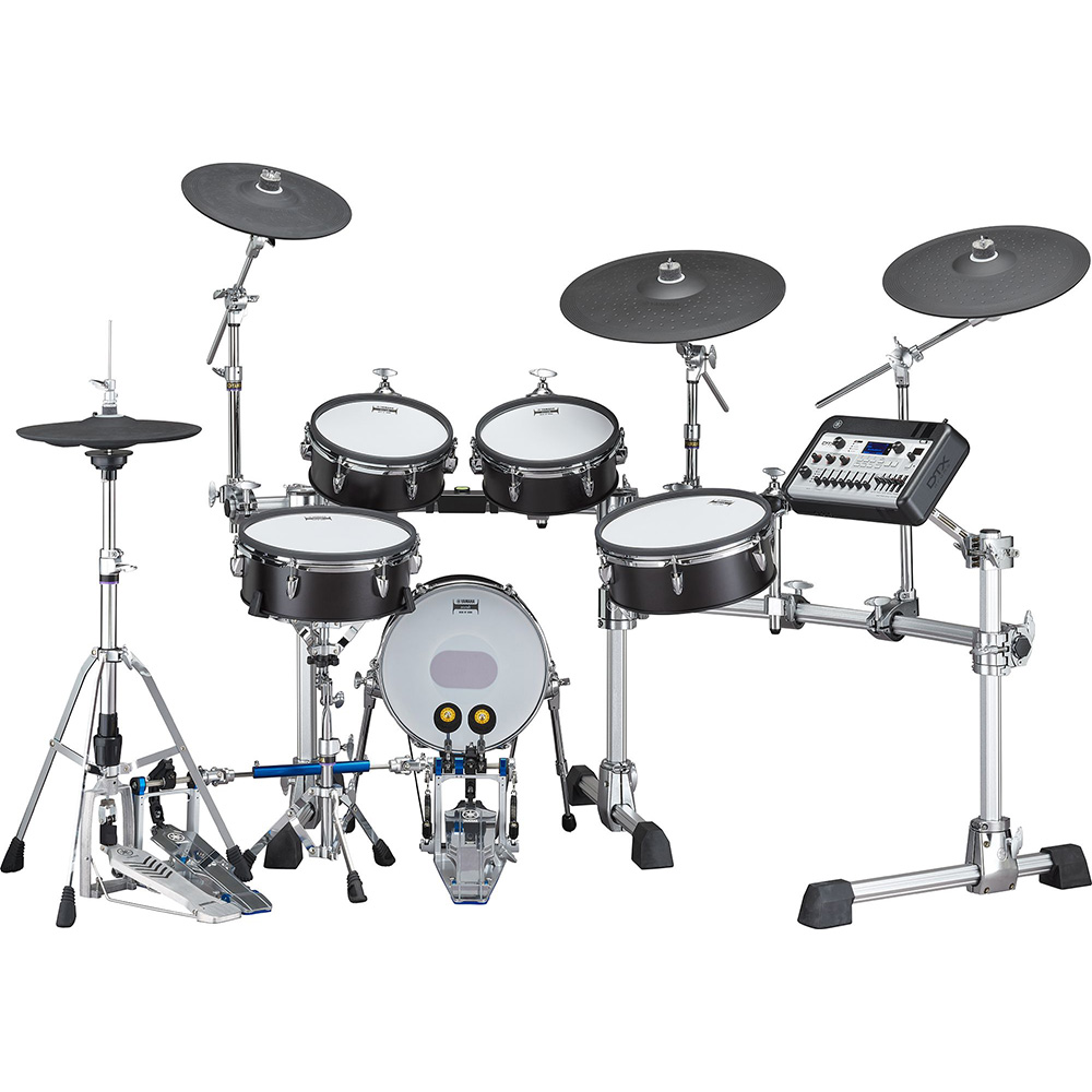 Yamaha DTX10K-M Electronic Drum Kit in Black Forest with Mesh Heads