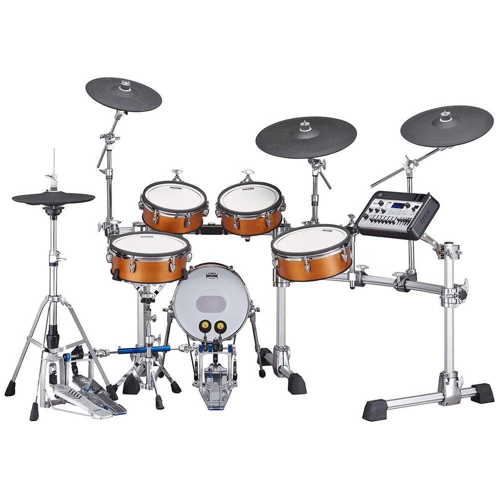 Yamaha DTX10K-X Electronic Drum Kit in Real Wood with Silicone Heads