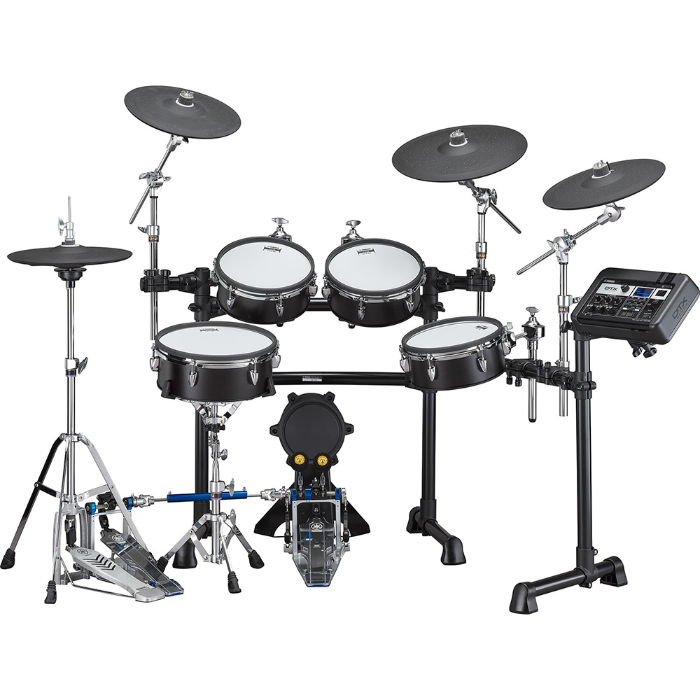 Yamaha DTX8K-M Electronic Drum Kit in Black Forest with Mesh Heads