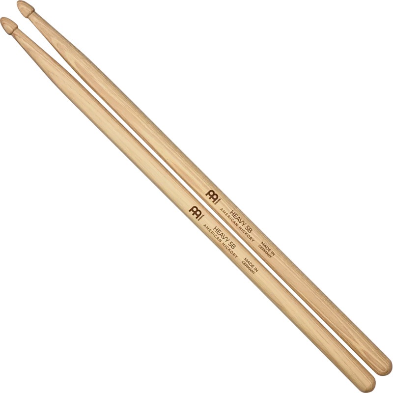 Meinl Heavy 5B American Hickory Wood Tip Drumsticks - SB109