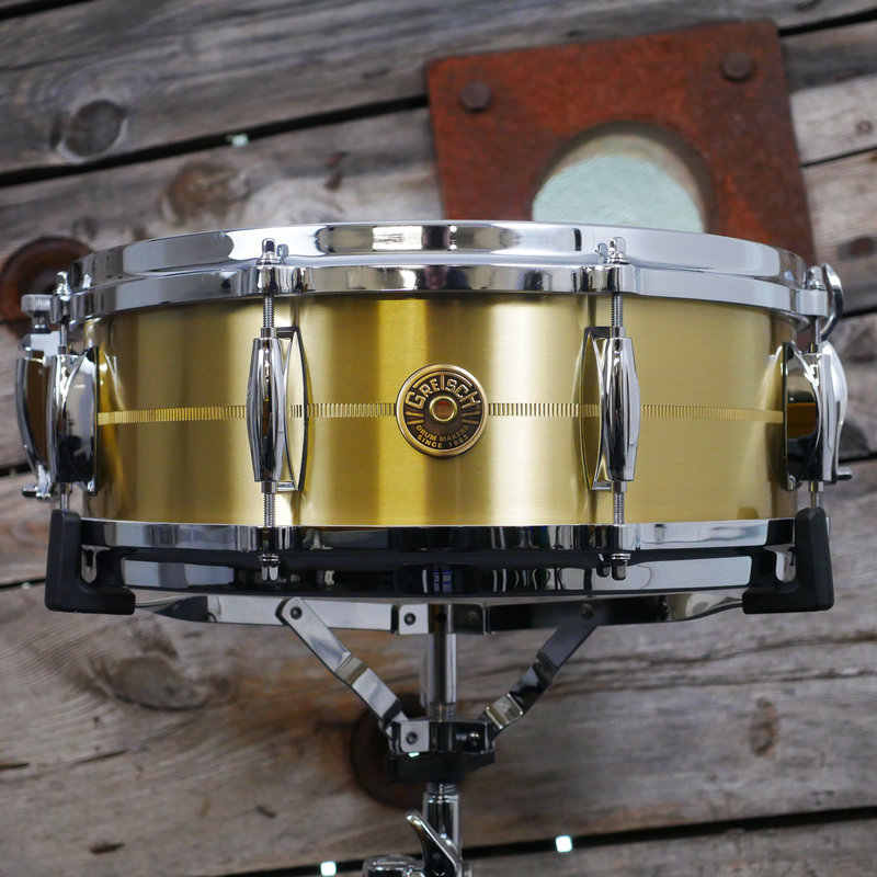 Gretsch USA Bell Brass 14 X 5 Snare Drum G4160BBR 2