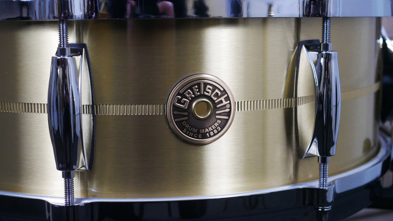 Gretsch USA Bell Brass 14 X 5 Snare Drum G4160BBR 3