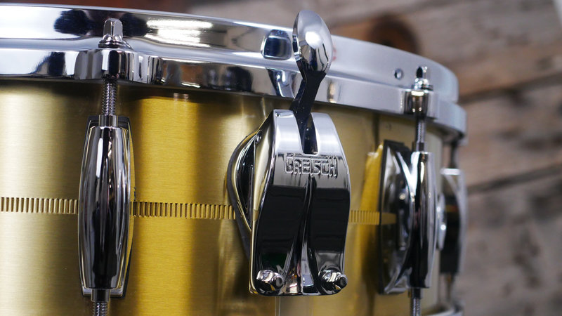 Gretsch USA Bell Brass 14 X 5 Snare Drum G4160BBR 5