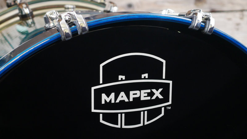 Mapex Saturn EVO 22 (4pc) Classic Shell Pack in Exotic Aegean Fade SE528XEM OE 3