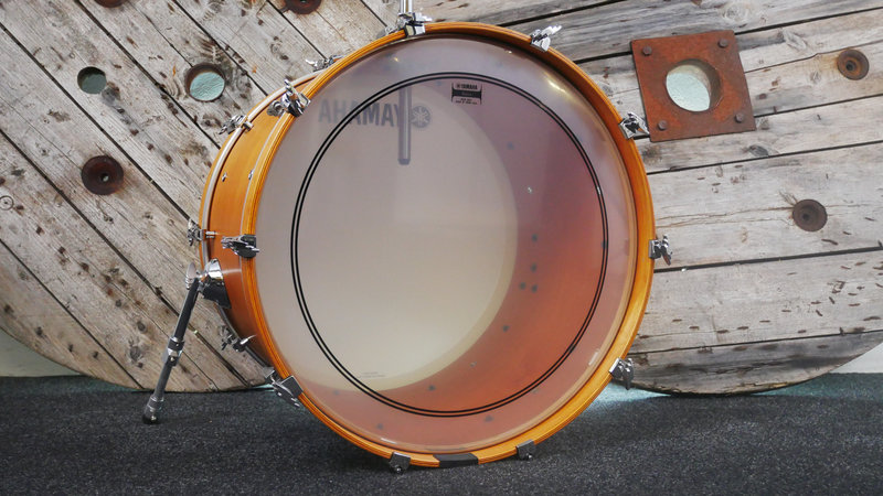 EX DEMO Yamaha Absolute Hybrid Maple 24 (3pc) Shell Pack in Vintage Natural 12
