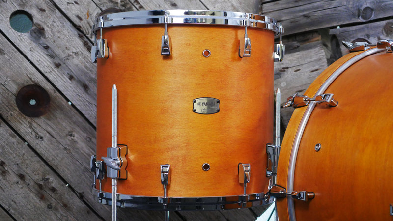 EX DEMO Yamaha Absolute Hybrid Maple 24 (3pc) Shell Pack in Vintage Natural 8