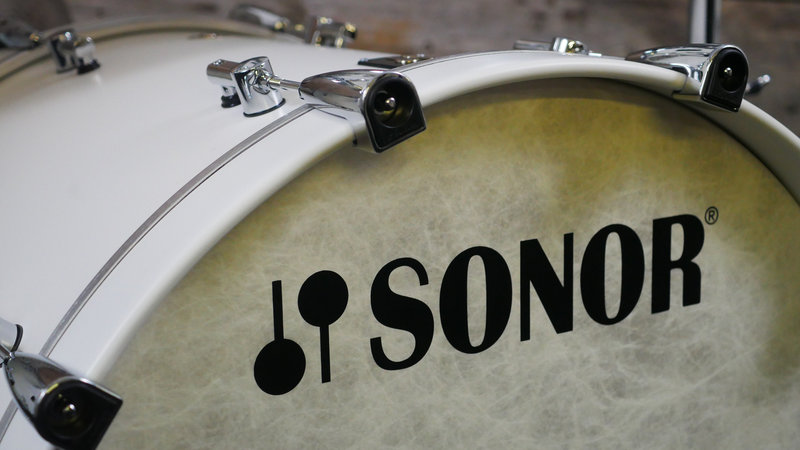 Sonor Momentum Maple 22 (5pc) Shell Pack in Satin Pure White SMM225PCSP SPW 8