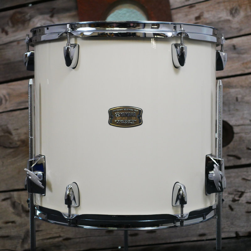 Yamaha Stage Custom 14 x 13 Floor Tom in Classic White 1