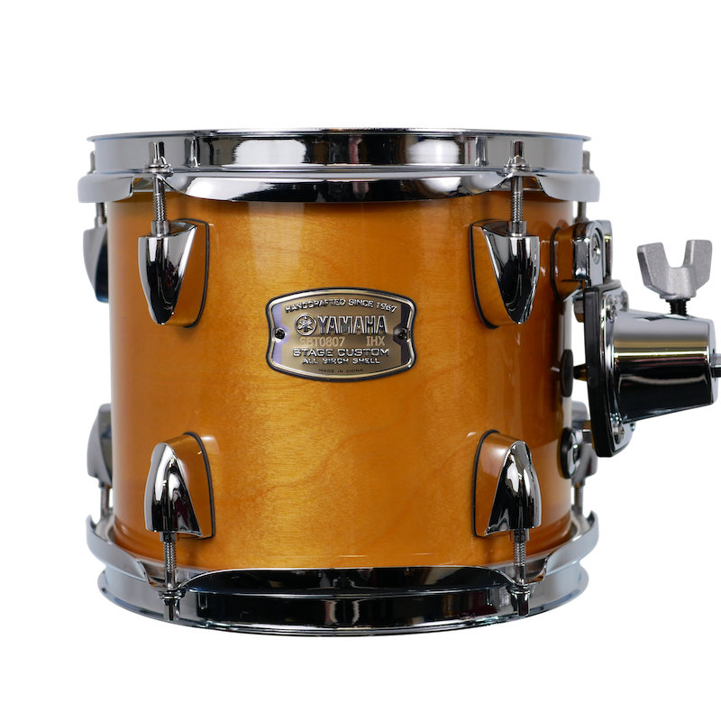 Yamaha Stage Custom Birch 8 x 7 Tom Natural Wood 1