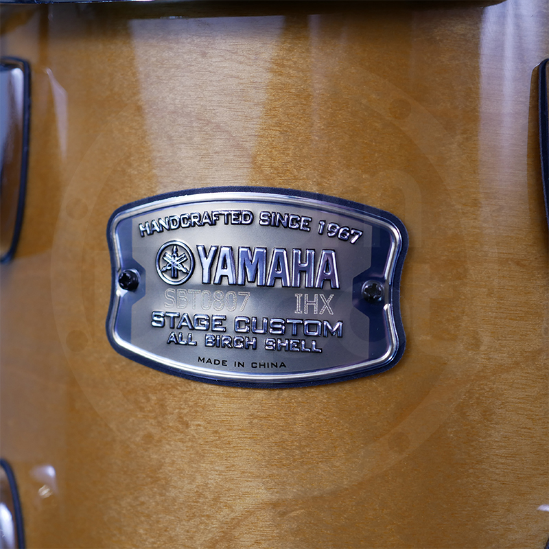 Yamaha Stage Custom Birch 8 x 7 Tom Natural Wood 2