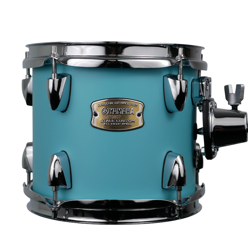 Yamaha Stage Custom Birch 8 x 7 Tom in Matt Surf Green 4