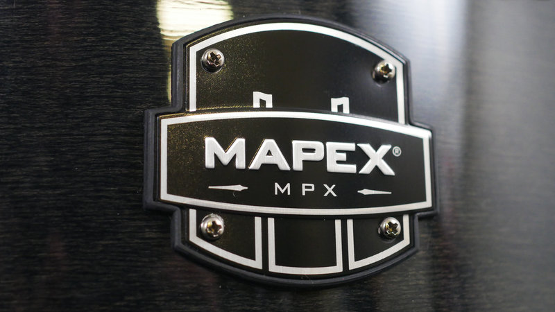 Mapex MPX 14 x 8 Maple Poplar Snare Drum in Transparent Midnight Black MPNMP4800BMB 3