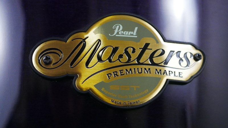 Pre Loved Pearl Masters Premium Maple 20 (4pc) Shell Pack in Midnight Fade 2151000178188 10
