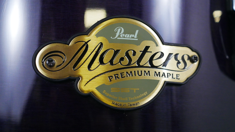 Pre Loved Pearl Masters Premium Maple 20 (4pc) Shell Pack in Midnight Fade 2151000178188 4