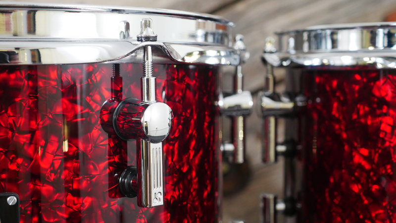 Sonor Momentum Beech 20 (4pc) Shell Pack in Red Pearl SMBE204PCSP RP 10