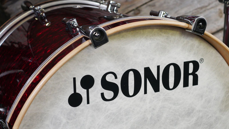 Sonor Momentum Beech 20 (4pc) Shell Pack in Red Pearl SMBE204PCSP RP 6