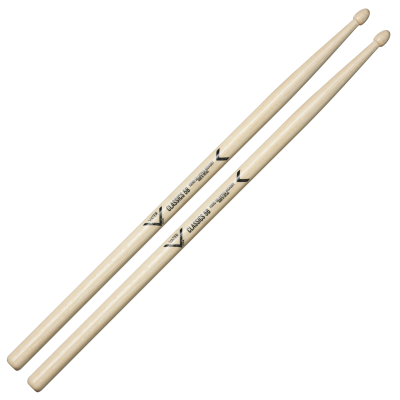 Vater Classics 5B Wood Tip Drumsticks VHC5BW 1