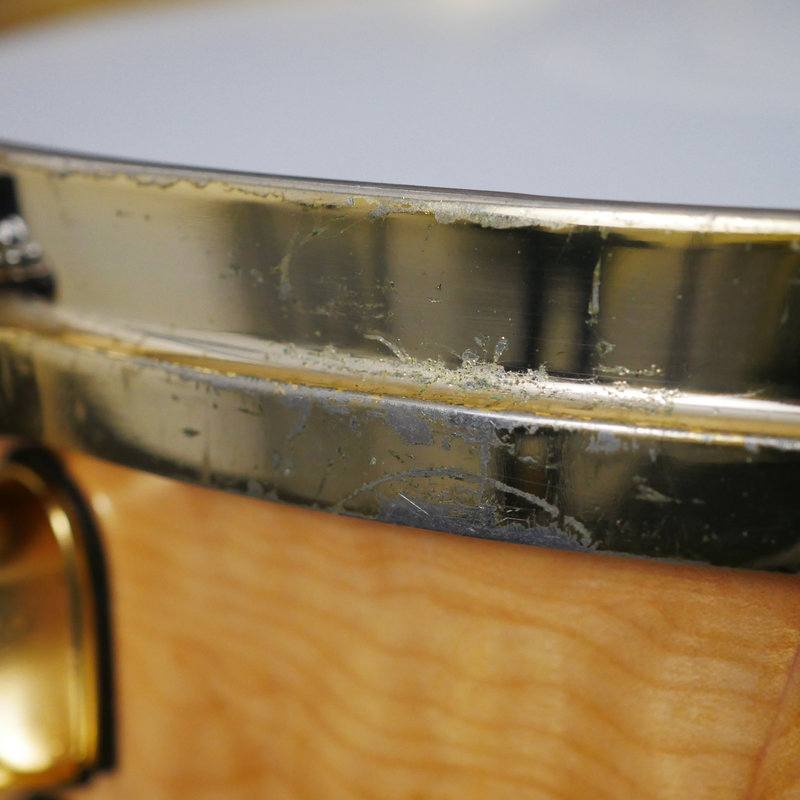 Pre Loved Tama Starclassic Maple 14 x 5.5 Snare Drum in Natural Maple 2151000181522 6