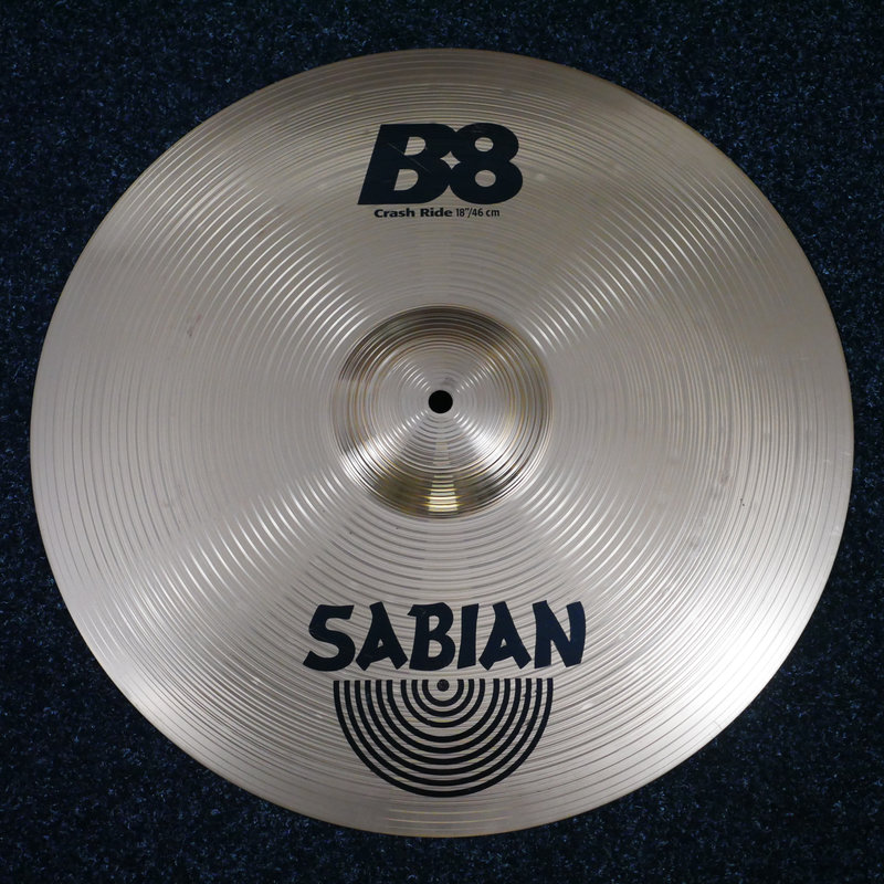 Pre loved Sabian B8 18 Crash Ride 2151000182499 2