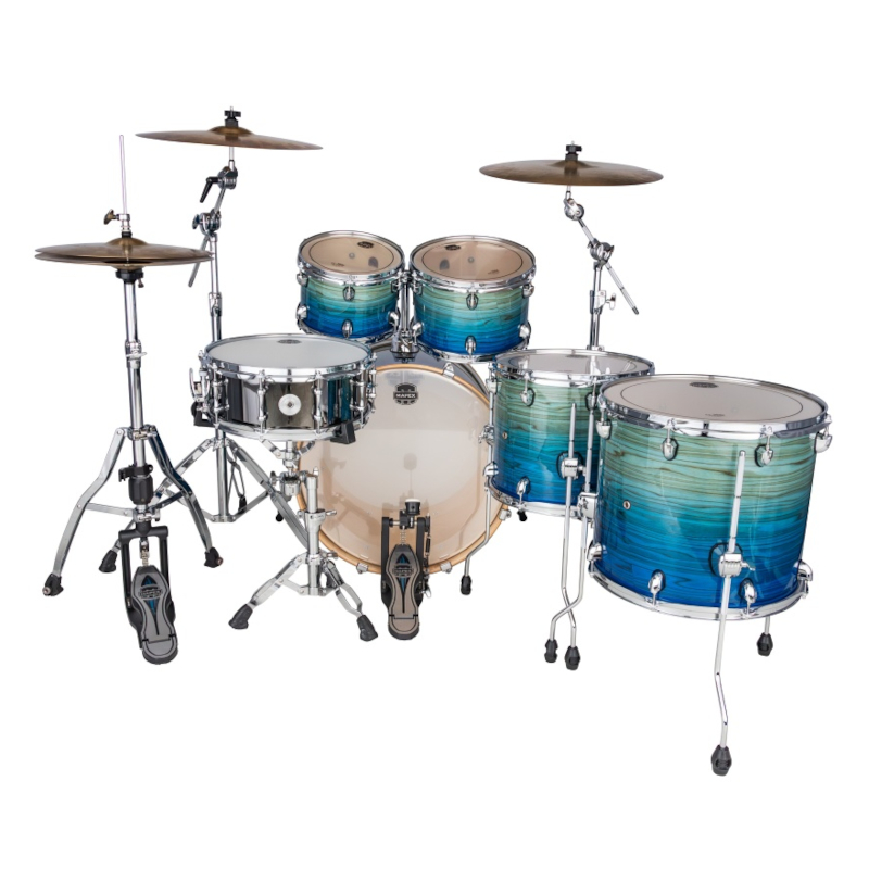 Mapex Armory Special Edition 22 (6pc) Studioease Fast Shell Pack in Blue Lagoon Fade LTAR628SFUV LK 3