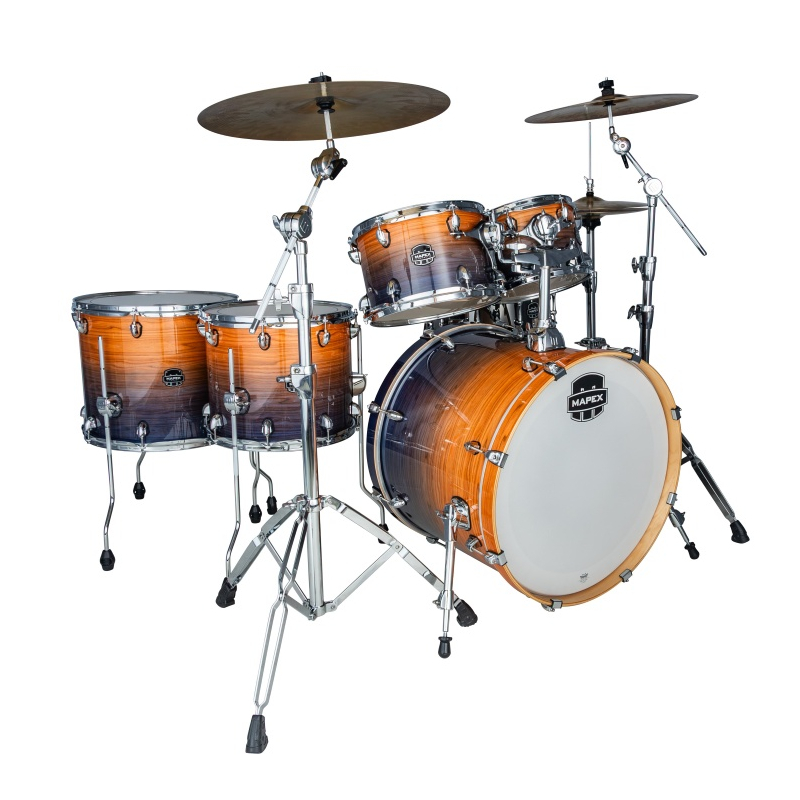 Mapex Armory Special Edition 22 (6pc) Studioease Fast Shell Pack in Desert Dusk LTAR628SFUV DF 1
