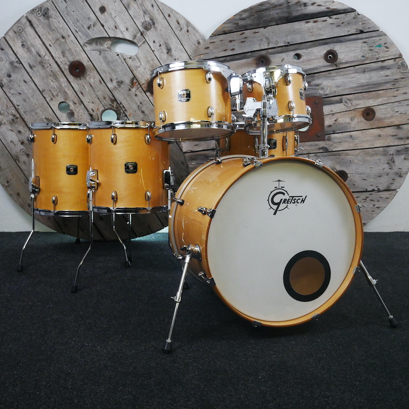 Pre Loved Gretsch Catalina Maple 22 (6pc) Shell Pack in Gloss Natural 2151000186800 1