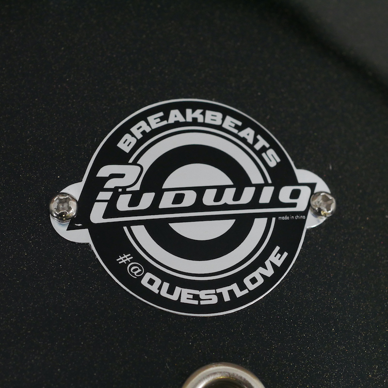 Pre Loved Ludwig Breakbeats 16 (4pc) Shell Pack in Black Sparkle 2151000192535 16