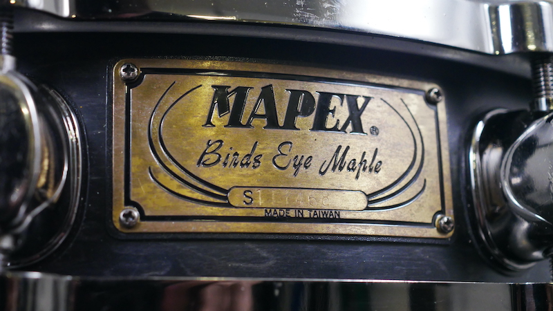 Pre Loved Mapex Birds Eye Maple 14 x 3.5 Snare Drum 2151000182918 3