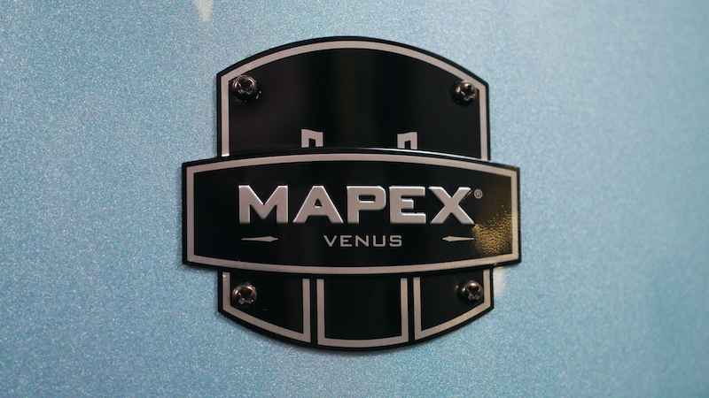 Pre Loved Mapex Venus 22 (5pc) Shell Pack in Aqua Blue Sparkle 2151000180198 19