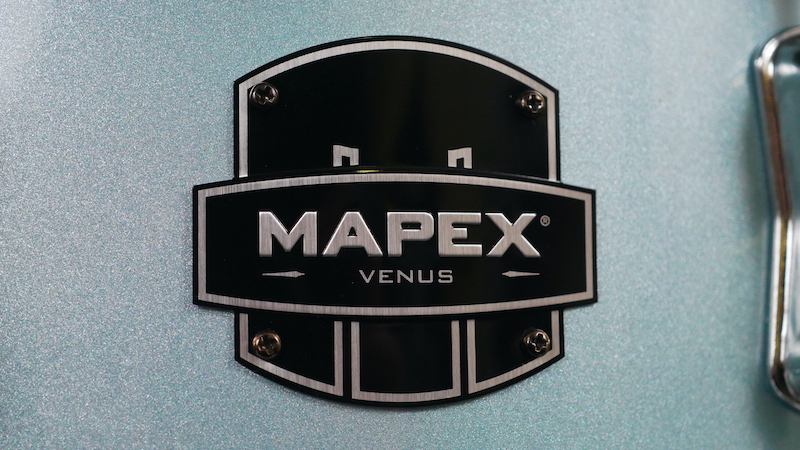 Pre Loved Mapex Venus 22 (5pc) Shell Pack in Aqua Blue Sparkle 2151000180198 37