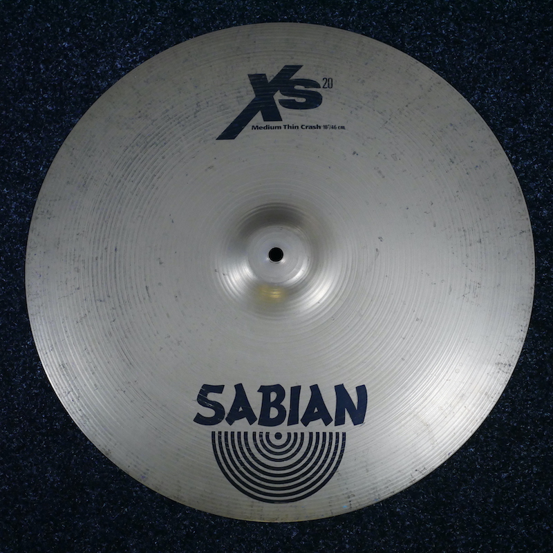 Pre Loved Sabian XS20 18 Medium Thin Crash 2151000186817 1