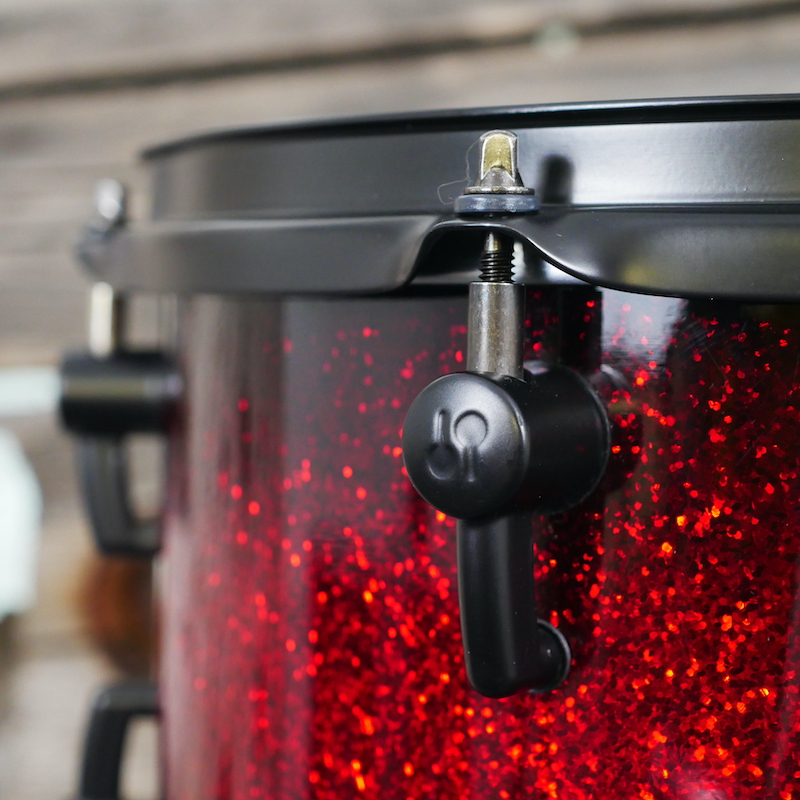 Pre Loved Sonor Select Force Maple 22 (5pc) Shell in Red To Black Burst 2151000187593 11