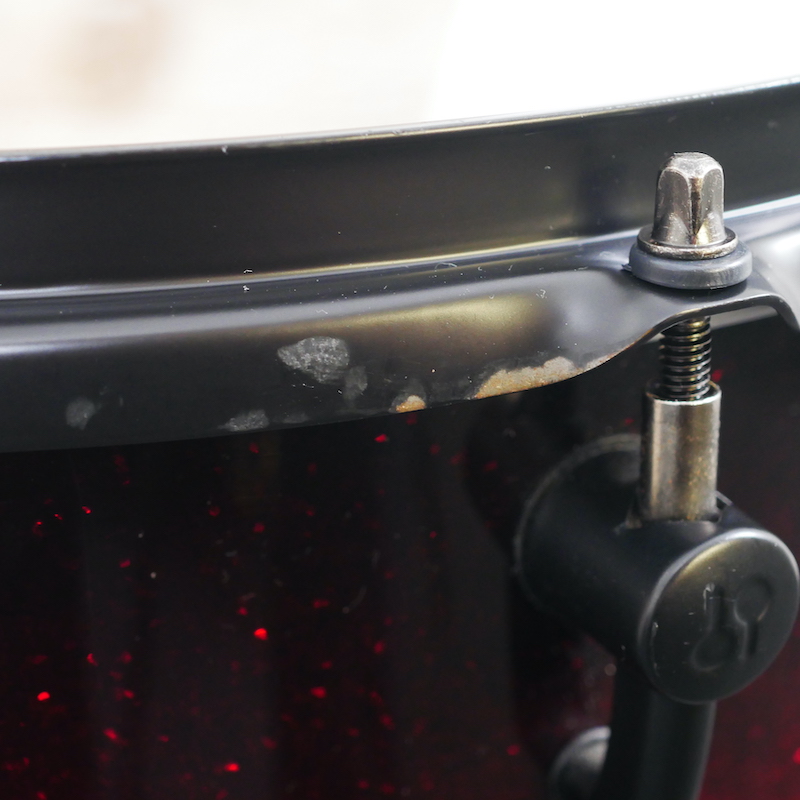 Pre Loved Sonor Select Force Maple 22 (5pc) Shell in Red To Black Burst 2151000187593 22